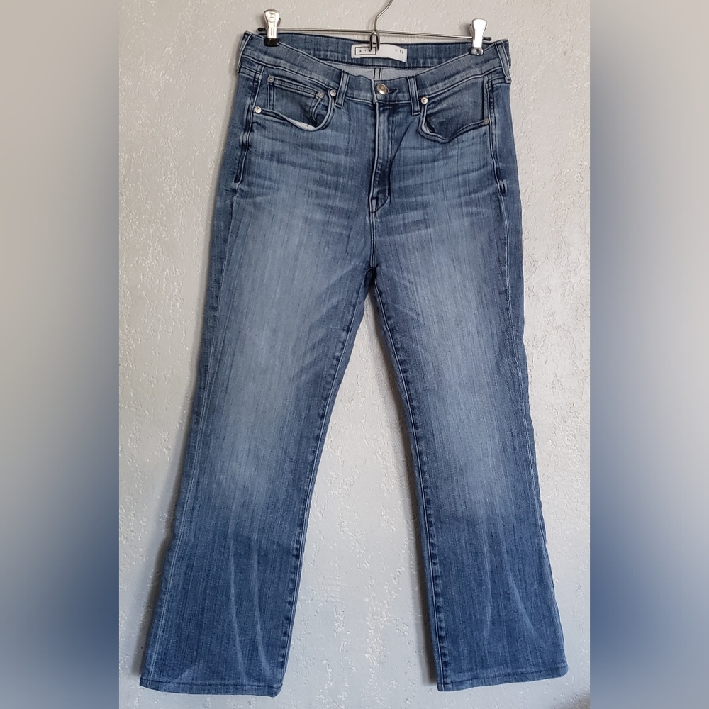 AYR The Bomb Pop Straight Leg  Blue Jeans Size 32